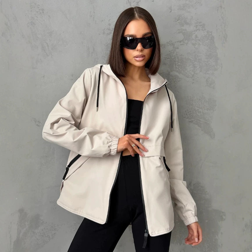 Veste coupe-vent légère pour femmes