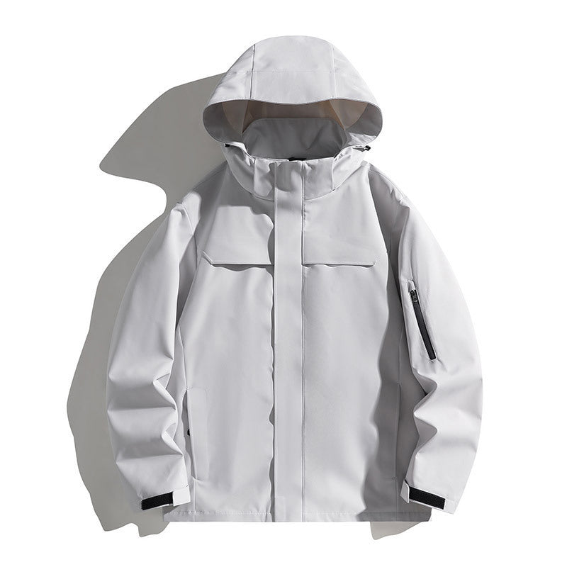 Veste fonctionnelle imperméable pour hommes