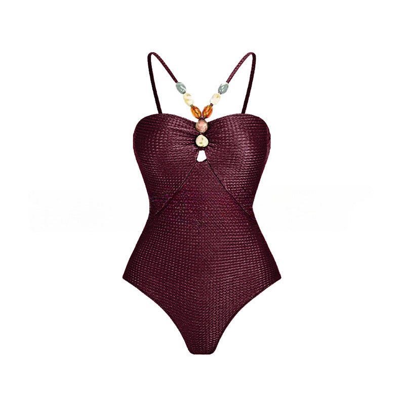 Maillot de bain ajusté pour femmes avec accents décoratifs Echo Archiv