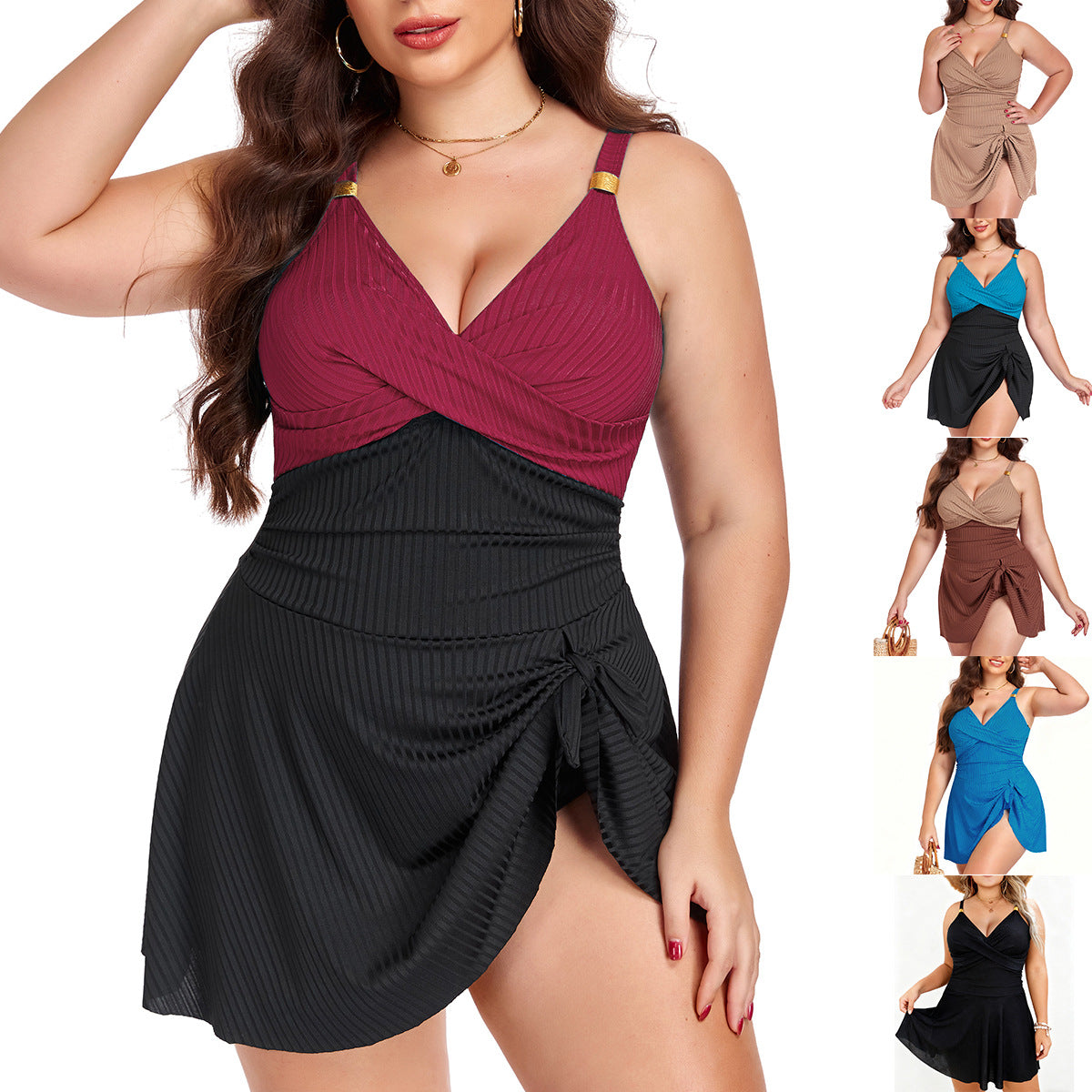 Robe portefeuille femme Echo Archiv