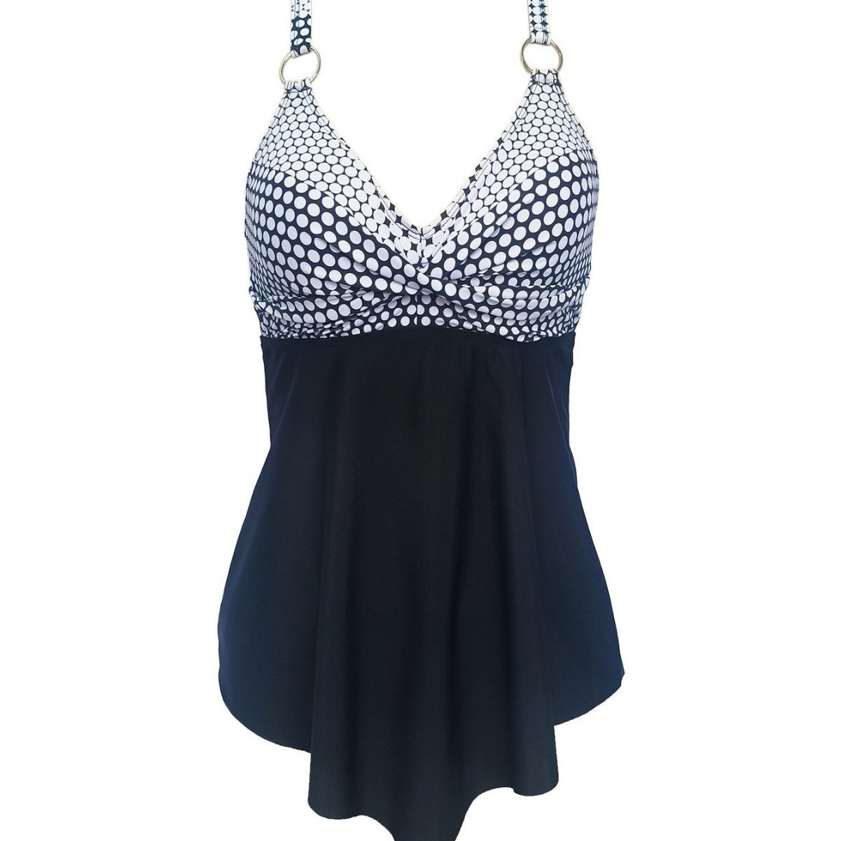 Tankini femme avec haut fermé et motif floral Echo Archiv