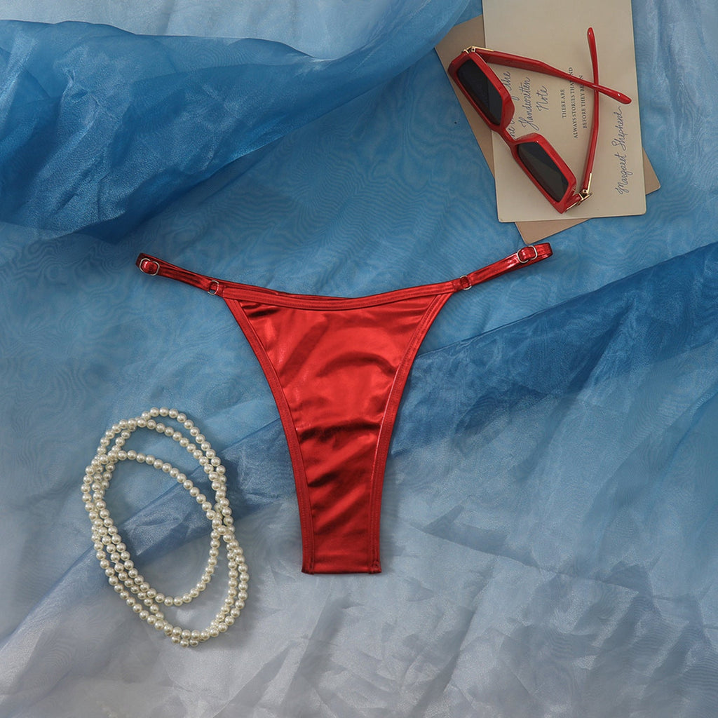 Culotte de bikini taille haute pour femmes au design élégant R&B