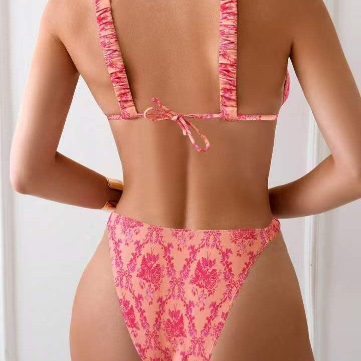 Bikini triangle pour femmes avec volants décoratifs Echo Archiv