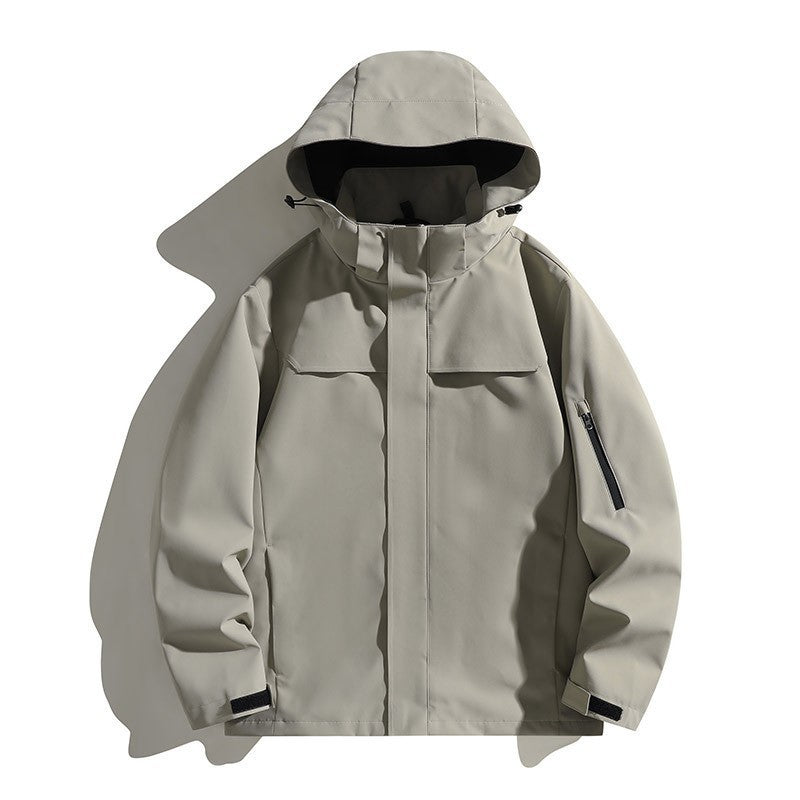 Veste fonctionnelle imperméable pour hommes