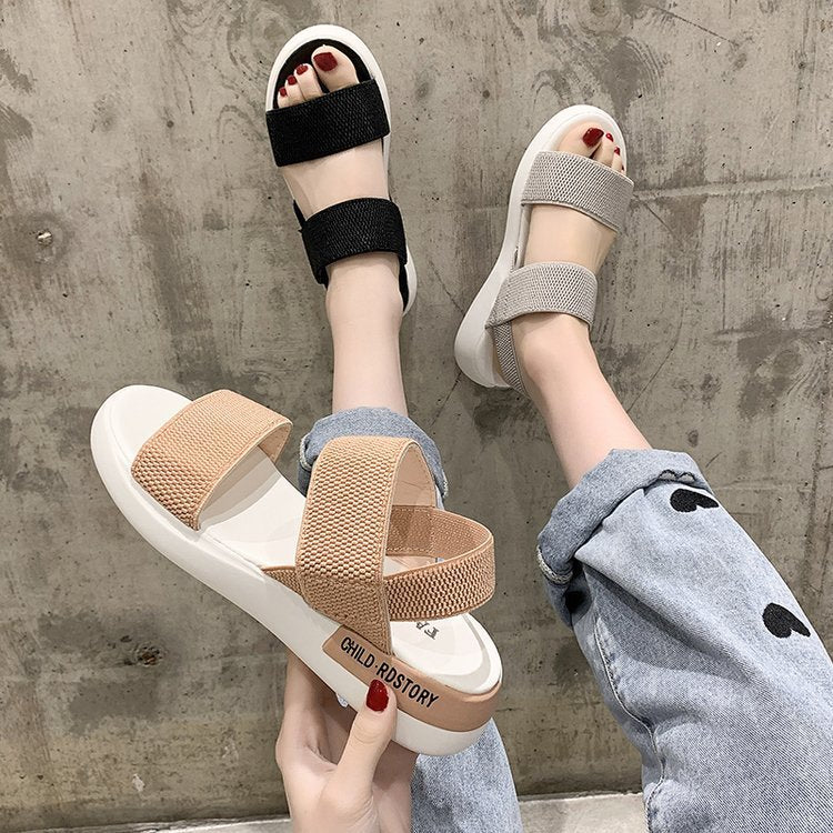 Sandales confortables pour femmes avec des brides respirantes et semelle antidérapante R&B