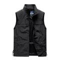 Gilet d'extérieur léger et coupe-vent pour hommes avec poches zippées et doublure en mesh respirant Echo Archiv