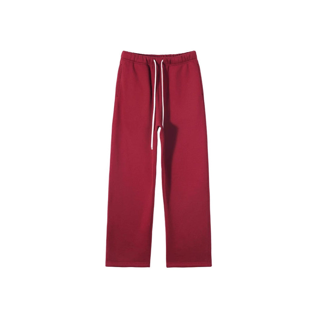 Pantalon de détente large pour femmes avec ceinture de confort élastique, cordon de contraste et jambe droite Echo Archiv