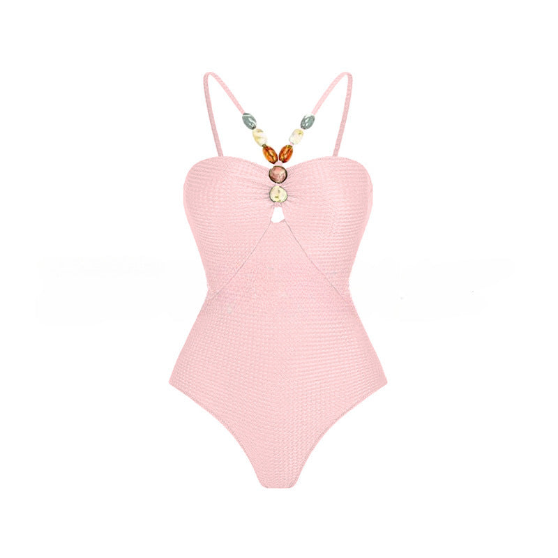 Maillot de bain ajusté pour femmes avec accents décoratifs Echo Archiv