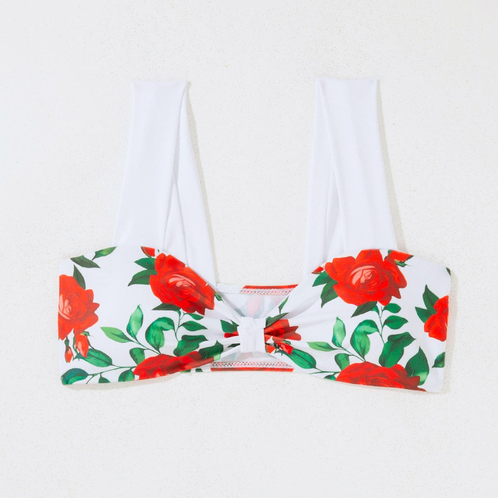 Ensemble de bikini pour femmes avec top croisé à la mode et élégant froncé Echo Archiv