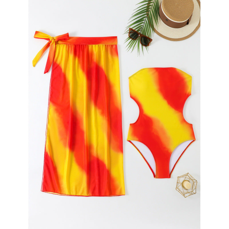 Maillot de bain élégant à enrouler pour femmes avec robe de plage aérienne Echo Archiv
