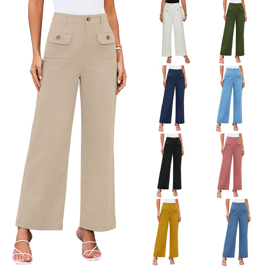 Pantalons élégants et amples pour femmes