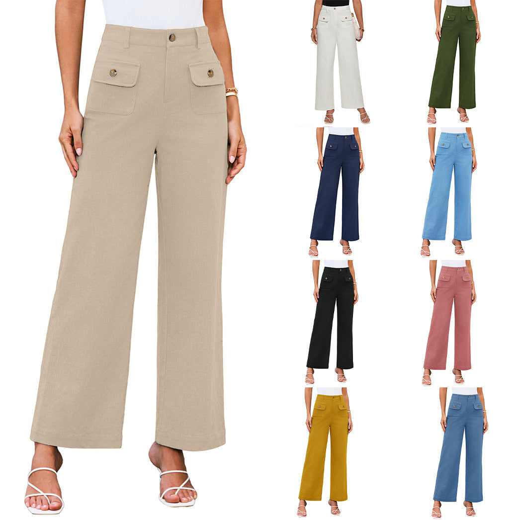 Pantalons élégants et amples pour femmes