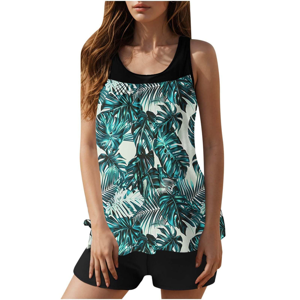 Tankini femme avec accents floraux Echo Archiv