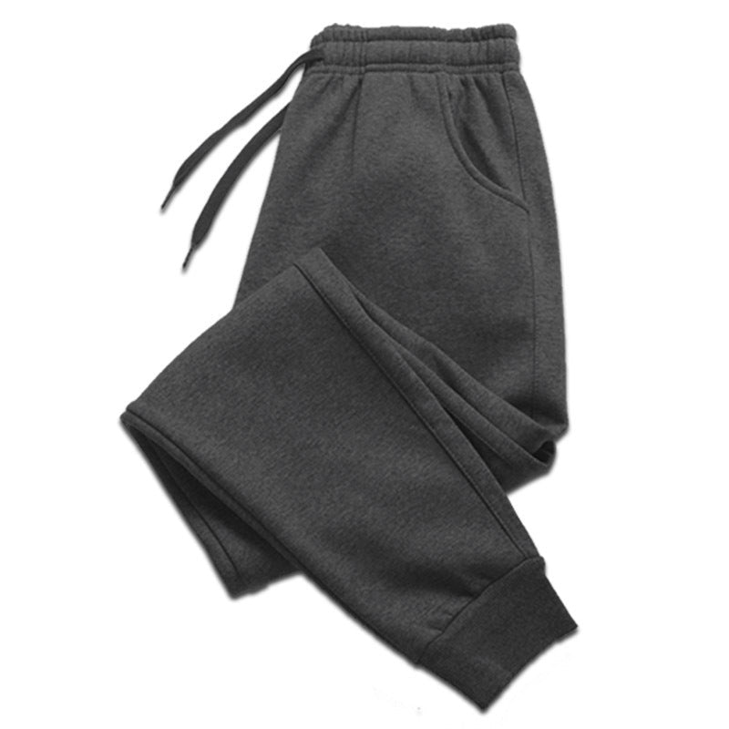 Pantalon de jogging unisexe nan athleisure avec polaire grattée à l'intérieur, cordon élastique et finitions côtelées aux chevilles Echo Archiv