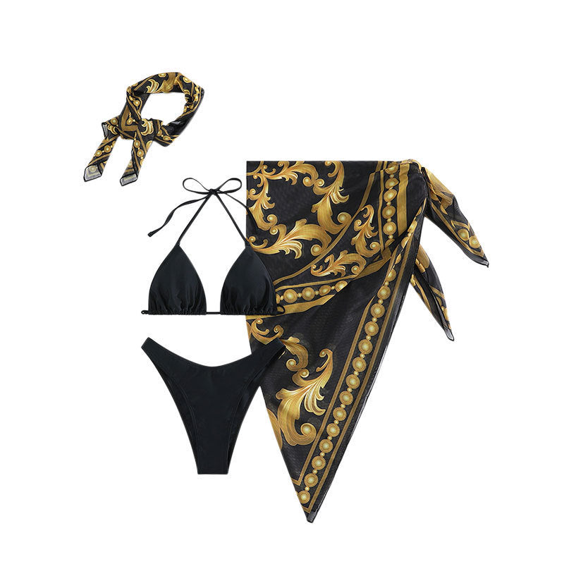 Serviette de plage pour femmes avec motif élégant R&B