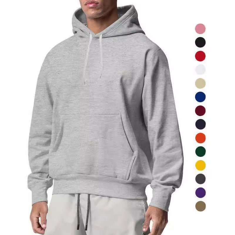 Homme nan Sweat à capuche premium avec poche kangourou, intérieur en molleton, couture de cou renforcée et ourlet côtelé Echo Archiv