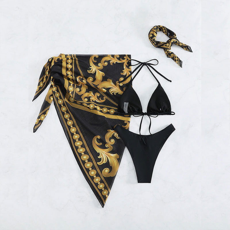 Serviette de plage pour femmes avec motif élégant R&B
