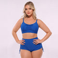 Ensemble de tankini pour femmes à taille haute avec bretelles réglables et fronces Echo Archiv