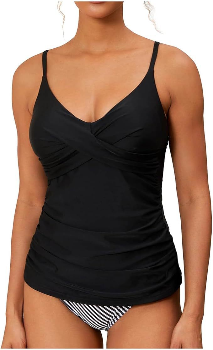 Tankini femme avec des drapés raffinés Echo Archiv