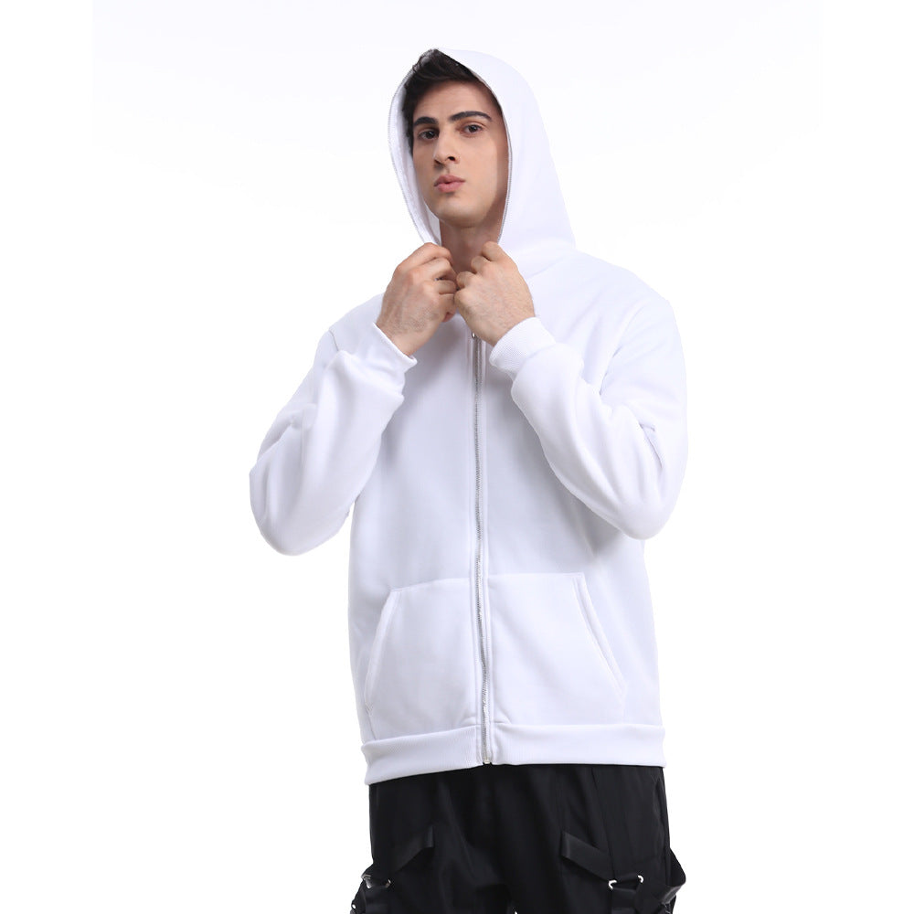 Hoodie unisexe léger à fermeture éclair avec des coutures minimalistes et une capuche ergonomique Echo Archiv