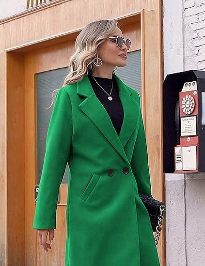 Manteau en Laine Élégant pour Femmes