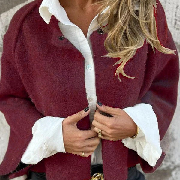 Manteau court femme | Doux et élégant