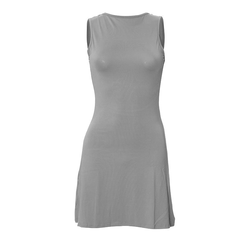 Robe courte ajustée pour femmes R&B