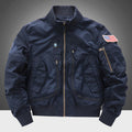 Veste bomber pilote pour hommes avec poche sur le bras, plusieurs poches zippées et bord-côte Echo Archiv