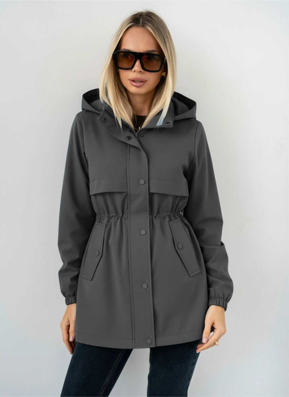 Veste à capuche fonctionnelle pour femmes