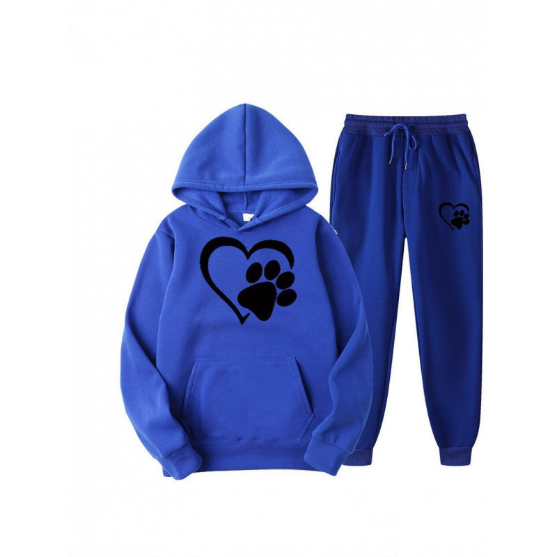 Ensemble de Sweat à Capuche et Pantalon de Jogging Douillet pour Femmes Echoarchiv