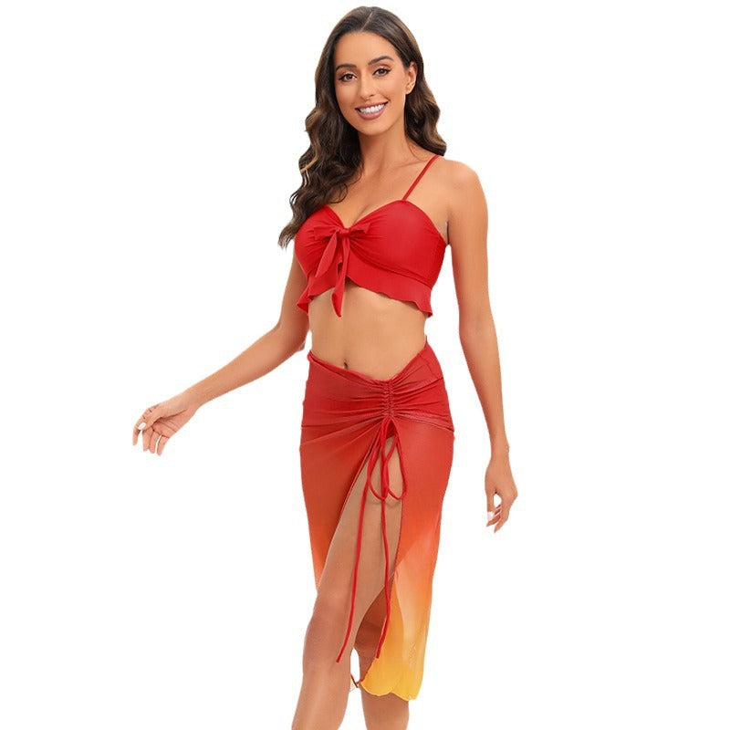 Ensemble Femme Haut et Jupe Portefeuille Drune