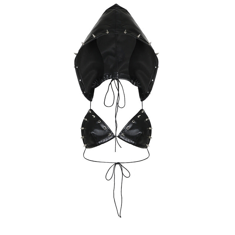 Shorts pour femmes avec design décoratif à œillets R&B