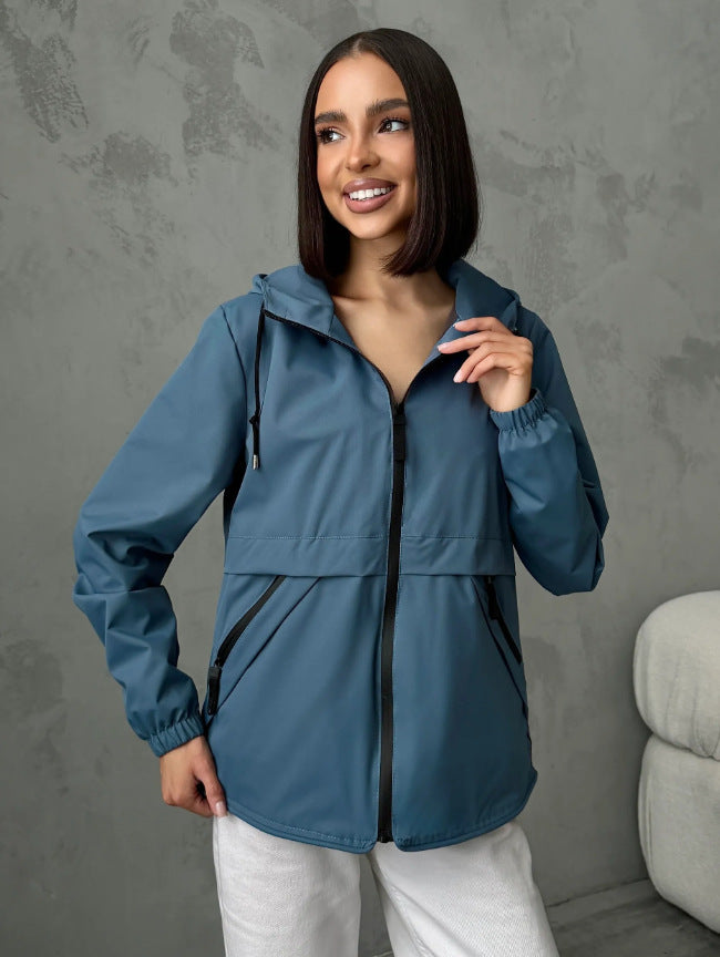 Veste coupe-vent légère pour femmes