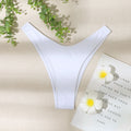 Bas de bikini taille haute femme R&B
