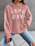 Sweat à capuche pour femmes avec design brodé