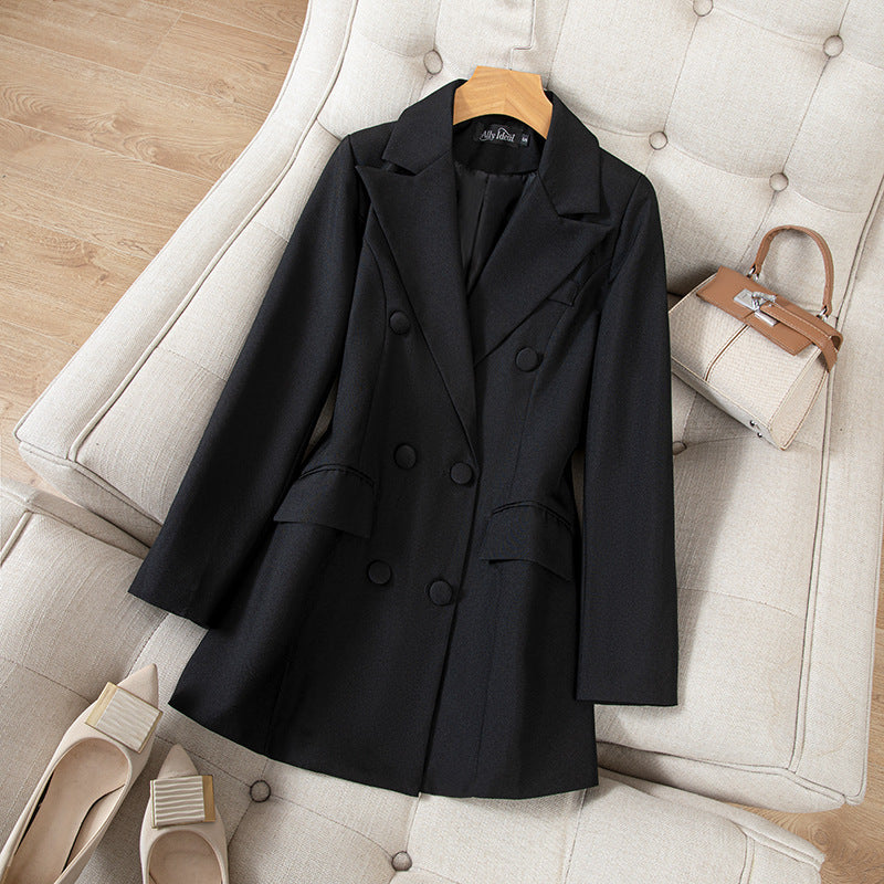 Blazer double boutonnage élégant et stylé pour femmes