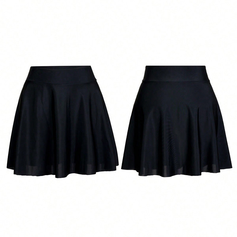 Jupe plissée femme avec taille élastique et tombé fluide R&B