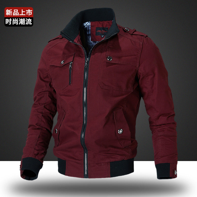 Veste de bombardier en toile robuste pour hommes Echo Archiv