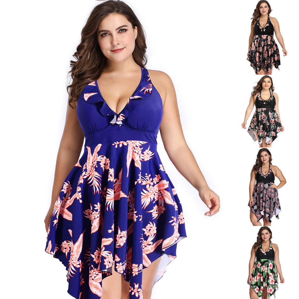 Robe de plage pour femmes avec sur-robe florale / aérienne Echo Archiv