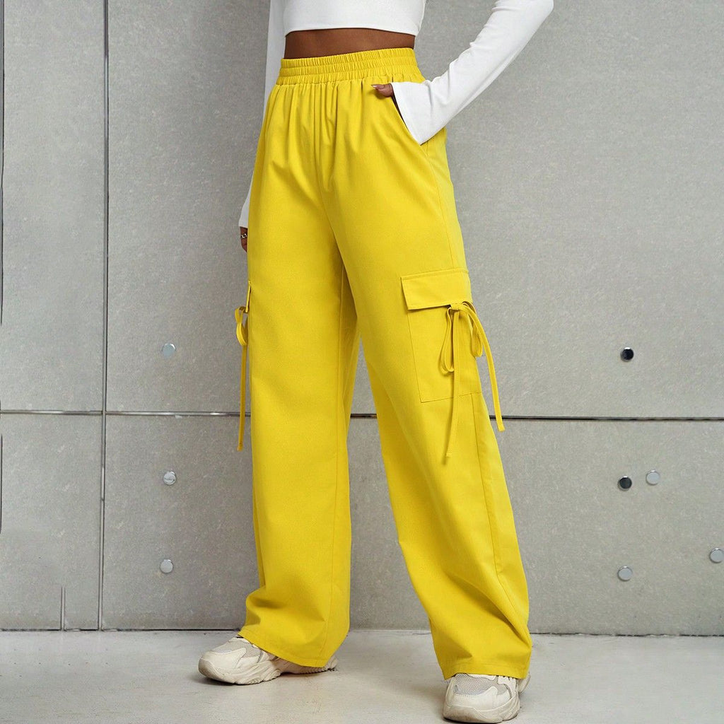 Pantalons Cargo Élégants pour Femmes avec Taille Ajustable