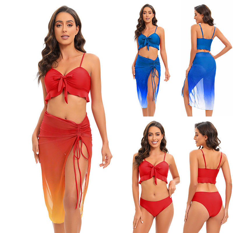 Ensemble Femme Haut et Jupe Portefeuille Drune