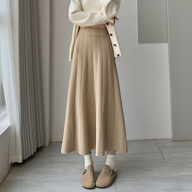Jupe en tricot ample pour femmes