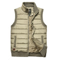 Gilet matelassé isolant thermique pour hommes