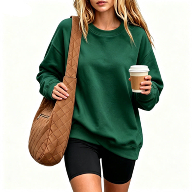 Sweatshirt Oversized Confortable pour Femmes Echoarchiv
