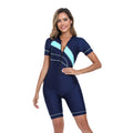 Maillot de bain à manches courtes pour femmes avec fermeture éclair innovante Echo Archiv