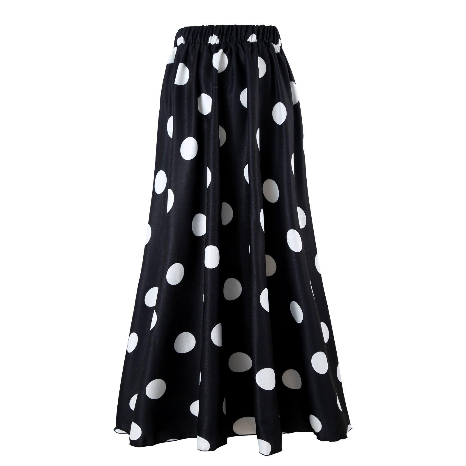 Jupe maxi femme à pois modernes Drune