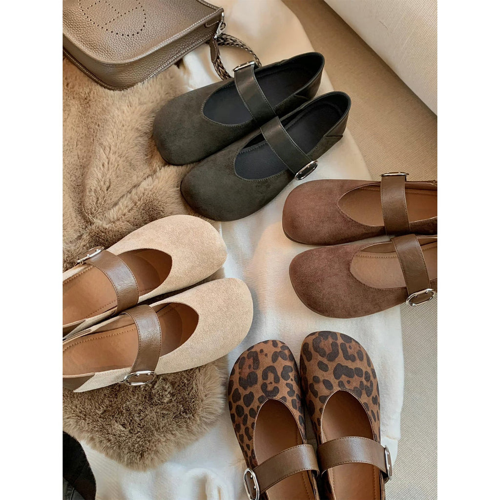 Mocassins à brides confortables pour femmes avec une coupe élégante et une semelle intérieure confortable R&B
