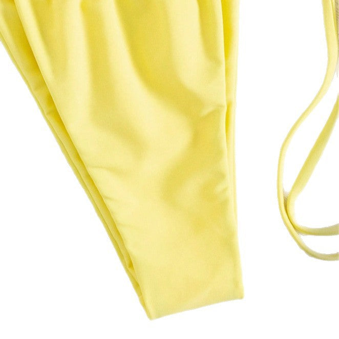 Bikini triangle femme avec accents colorés Echo Archiv