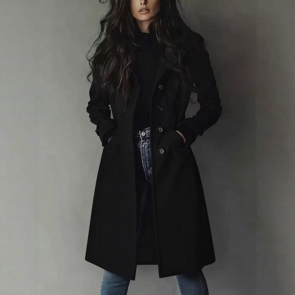 Manteau Trench Élégant et Stylé pour Femmes