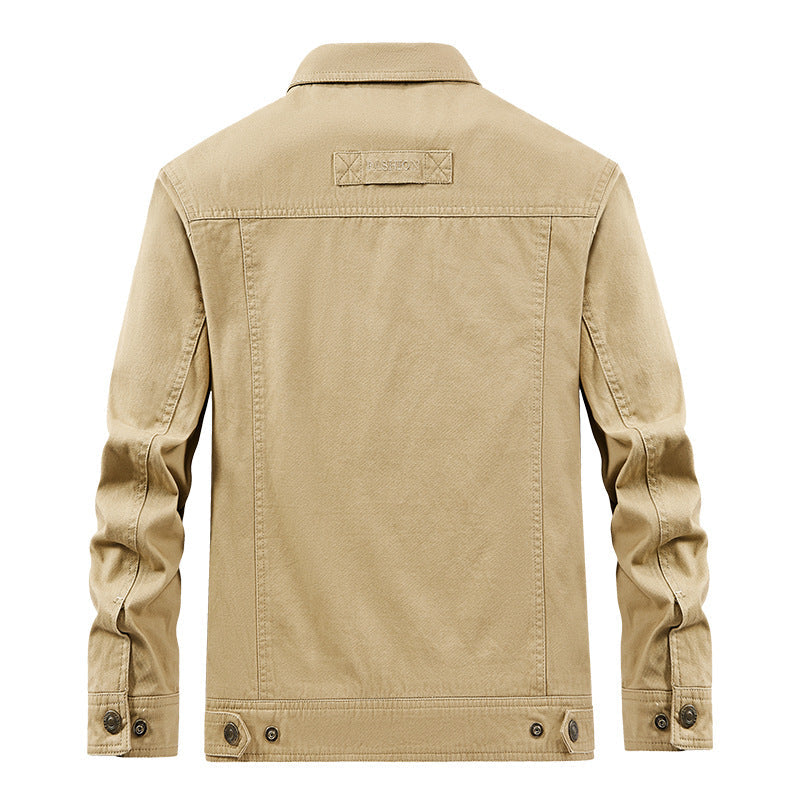Veste de champ en toile légère pour hommes avec rabat poitrine, doublure en maille respirante et plusieurs poches Echo Archiv